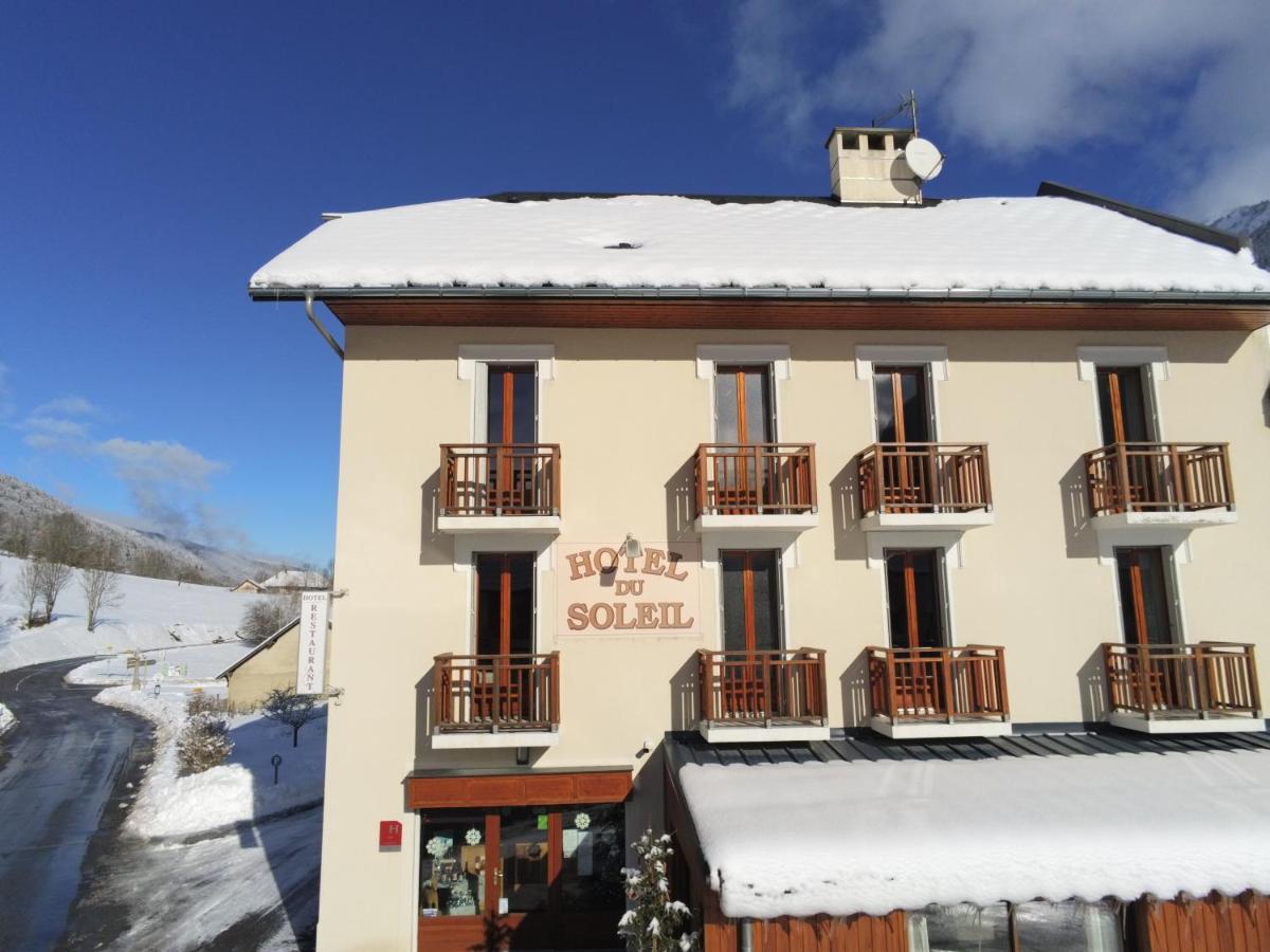 Hotel Du Soleil Aillon-le-Jeune Екстериор снимка