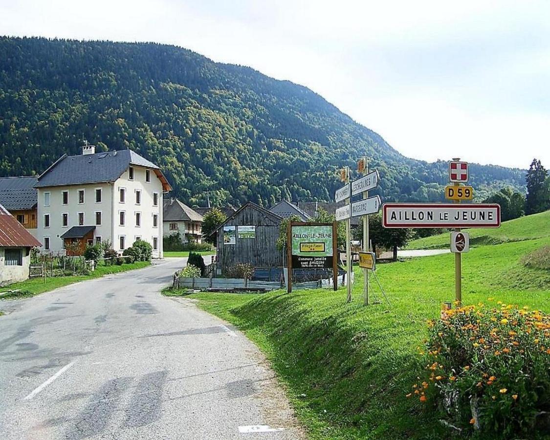 Hotel Du Soleil Aillon-le-Jeune Екстериор снимка