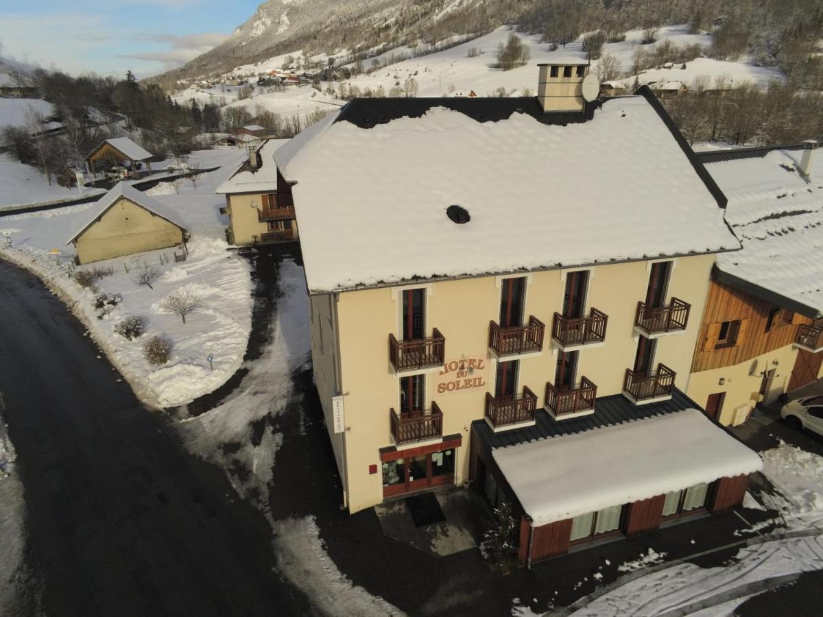 Hotel Du Soleil Aillon-le-Jeune Екстериор снимка